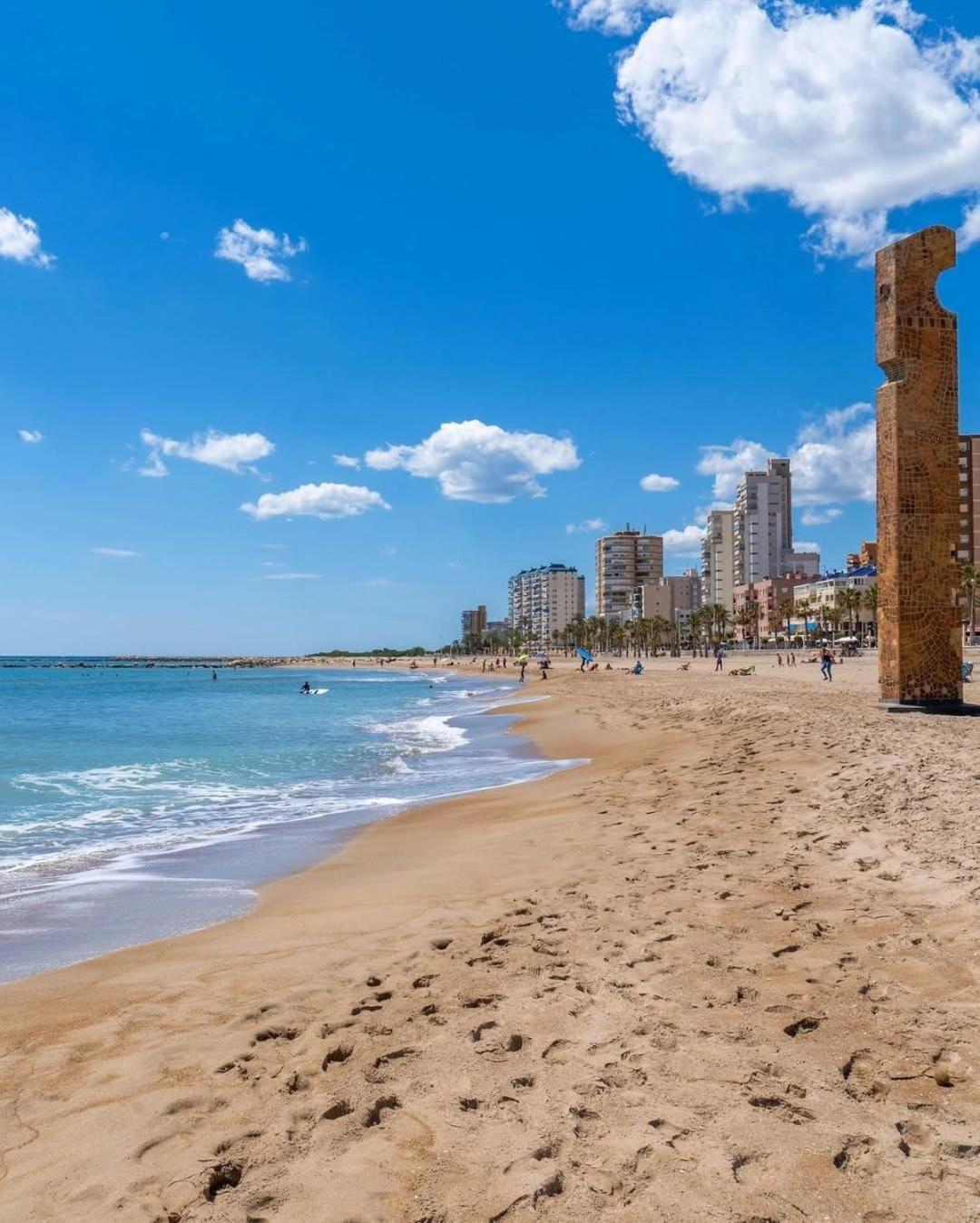 Apartamento Moderno Con Piscina Garaje Wifi Ac El Campello Dış mekan fotoğraf